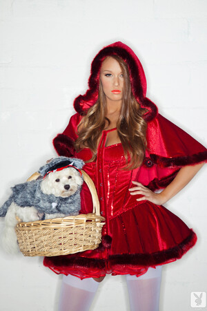 Leanna Decker Red Hot Riding Hood Playboy