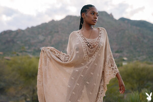 Nyla Embracing Nature Playboy