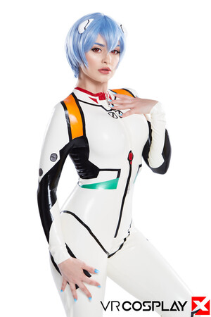 Jewelz Blu Rei Ayanami VR Cosplay X