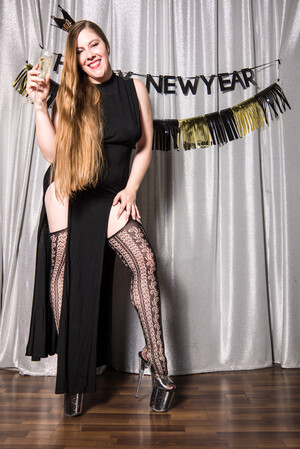 Lana Del Lust Black and Gold New Year