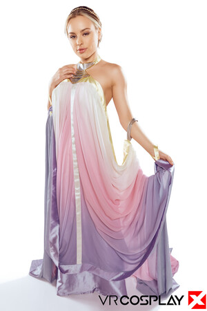 Anna Claire Clouds Star Wars Princess Amidala VR Cosplay X