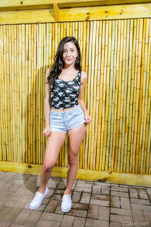 Natalie Brooks Hot Jean Shorts Cosmid