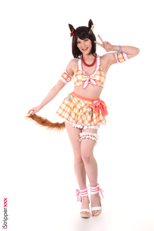 Melody Marks Horny Fox Maid IStripper