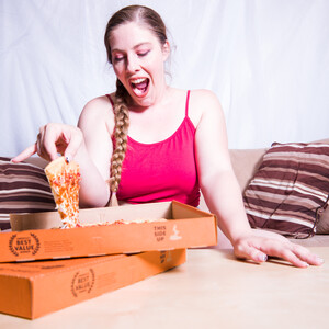 Lana Del Lust Hot N Ready Pizza Slut