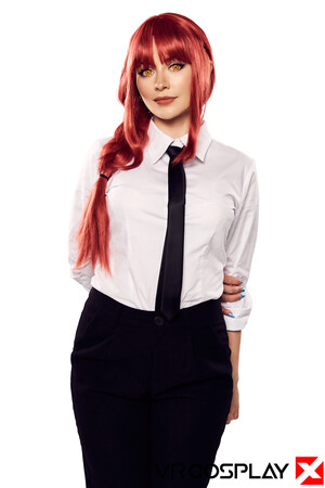 Jewelz Blu Chainsaw Man Makima VR Cosplay X