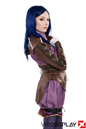 Ailee Anne in League of Legends Caitlyn at VR Cosplay X
