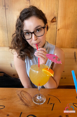 Leana Lovings Spreads in a Comfy Chair ATK Girlfriends