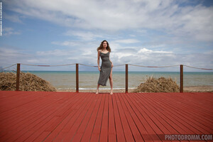 Hope Stunning Nude Model with Curly Hair at Photodromm