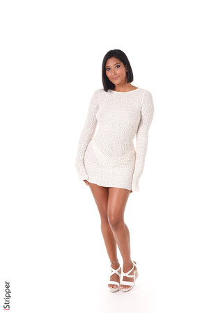 Alika in Softest Crepe at IStripper