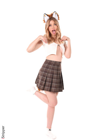 Freya Mayer in Foxy Woxy at IStripper