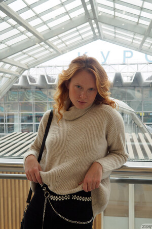 Arina Bik in Sucker For Red at Zishy