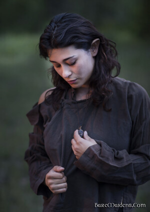 Raven Rockette in Camp Fire at Bare Maidens