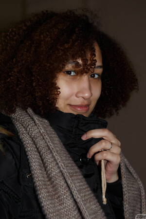 Solana Bardell in On First Snow at Zishy