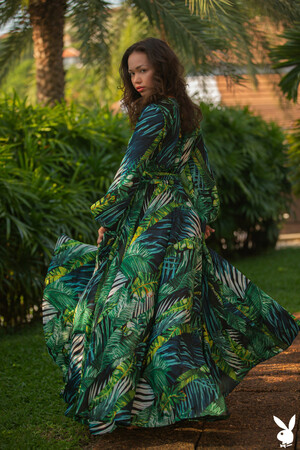 Kit Rysha in Tropical Release at Playboy