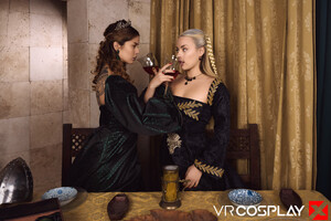 Anna Claire Clouds and Vanessa Vega in House Of The Dragon at VR Cosplay X