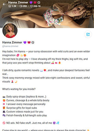 Hanna Zimmer Onlyfans