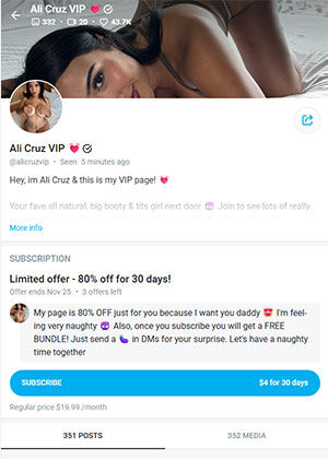 AlicruzVIP Onlyfans